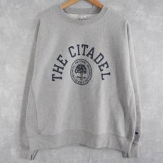 画像1: Champion REVERSE WEAVE "THE CITADEL" プリントスウェット XL (1)