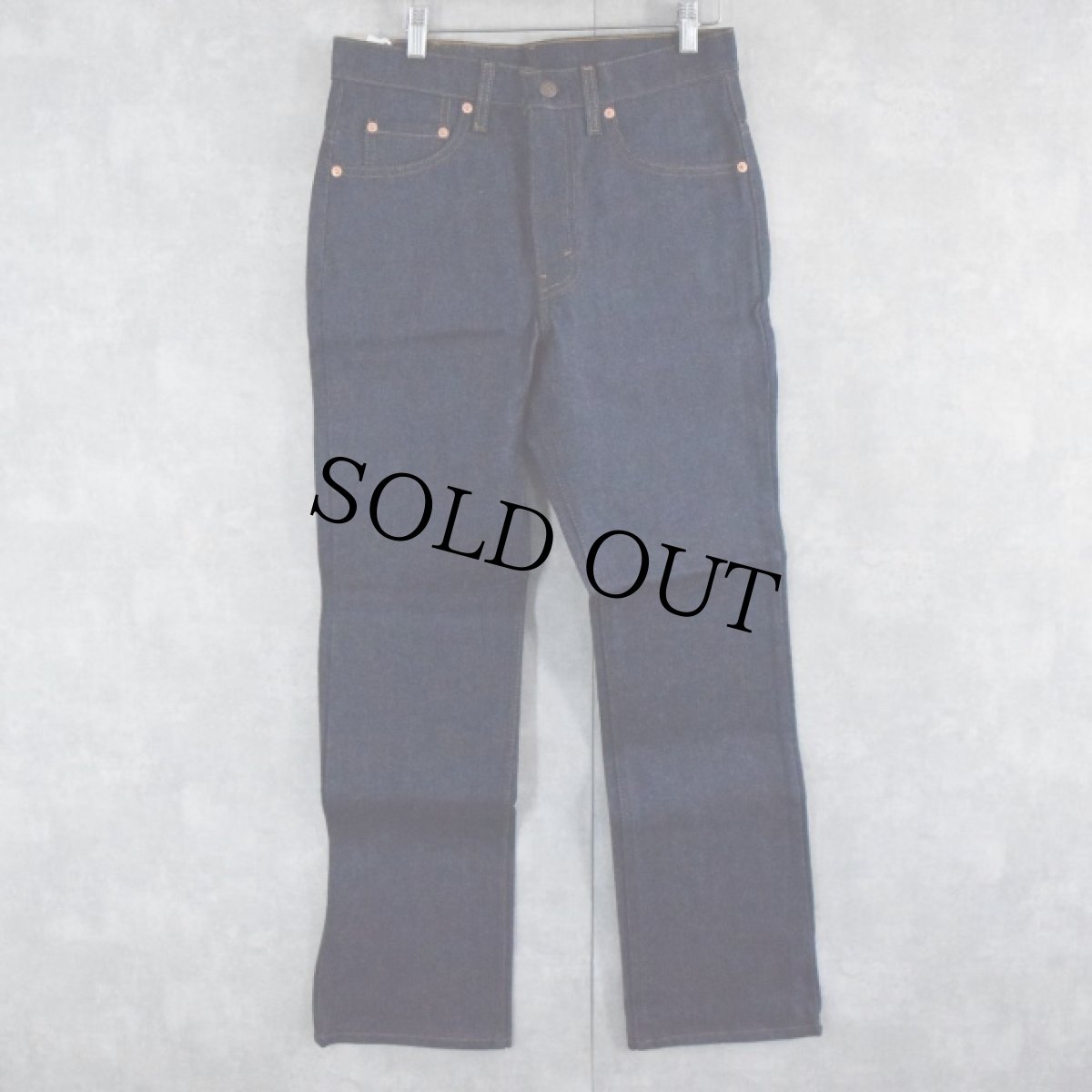 画像2: 90's Levi's 517 USA製 ブーツカットデニムパンツ フラッシャー付きDEADSTOCK W31 (2)