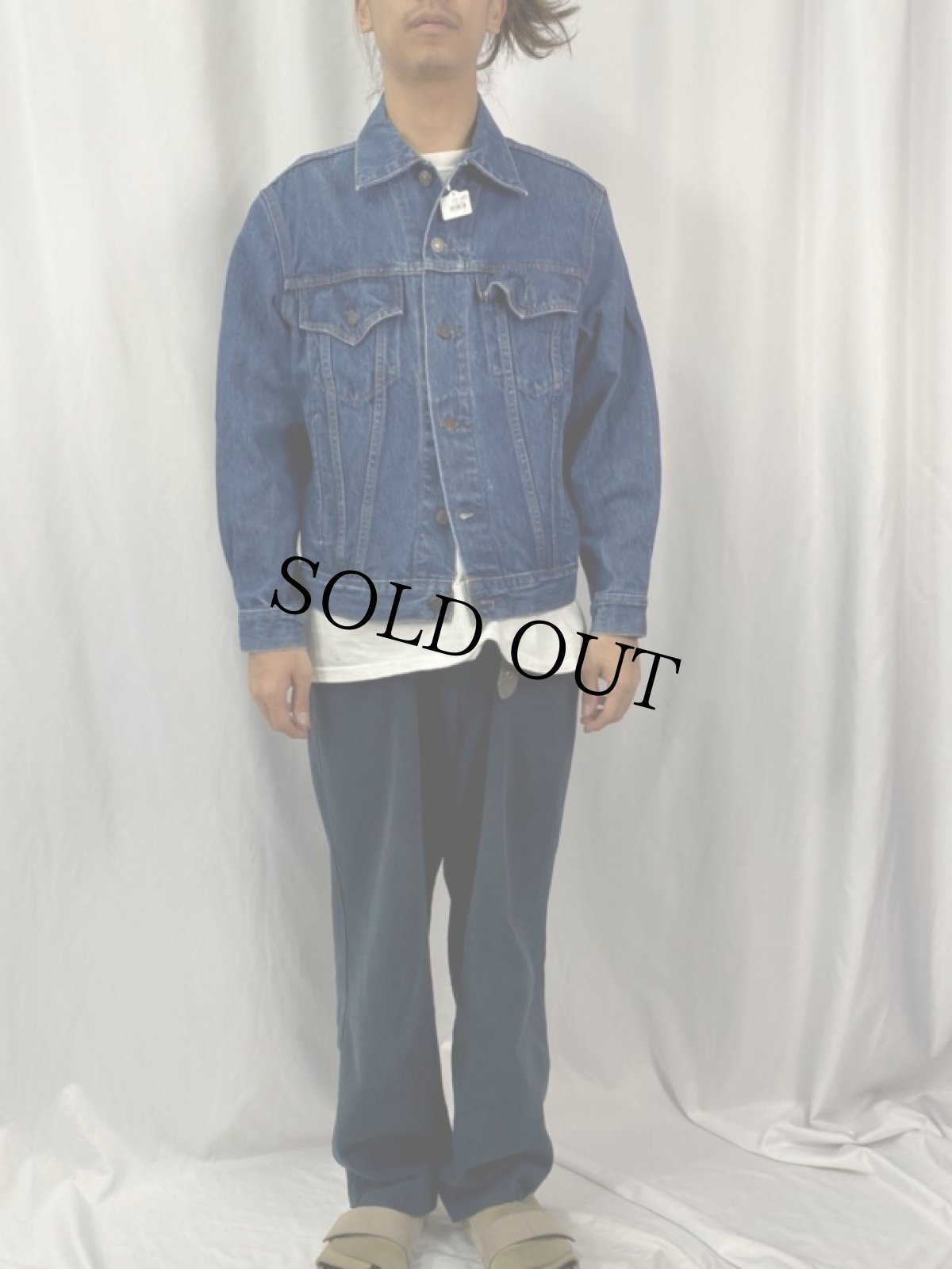画像2: 80's Levi's 70506-0216 USA製 デニムジャケット 42 (2)