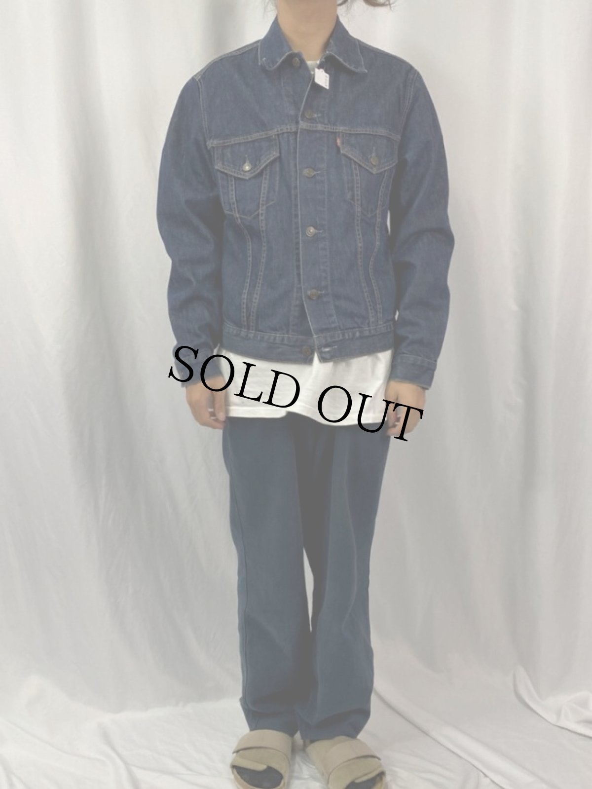 画像2: 2000's EURO Levi's 70500-0401 デニムジャケット XL (2)