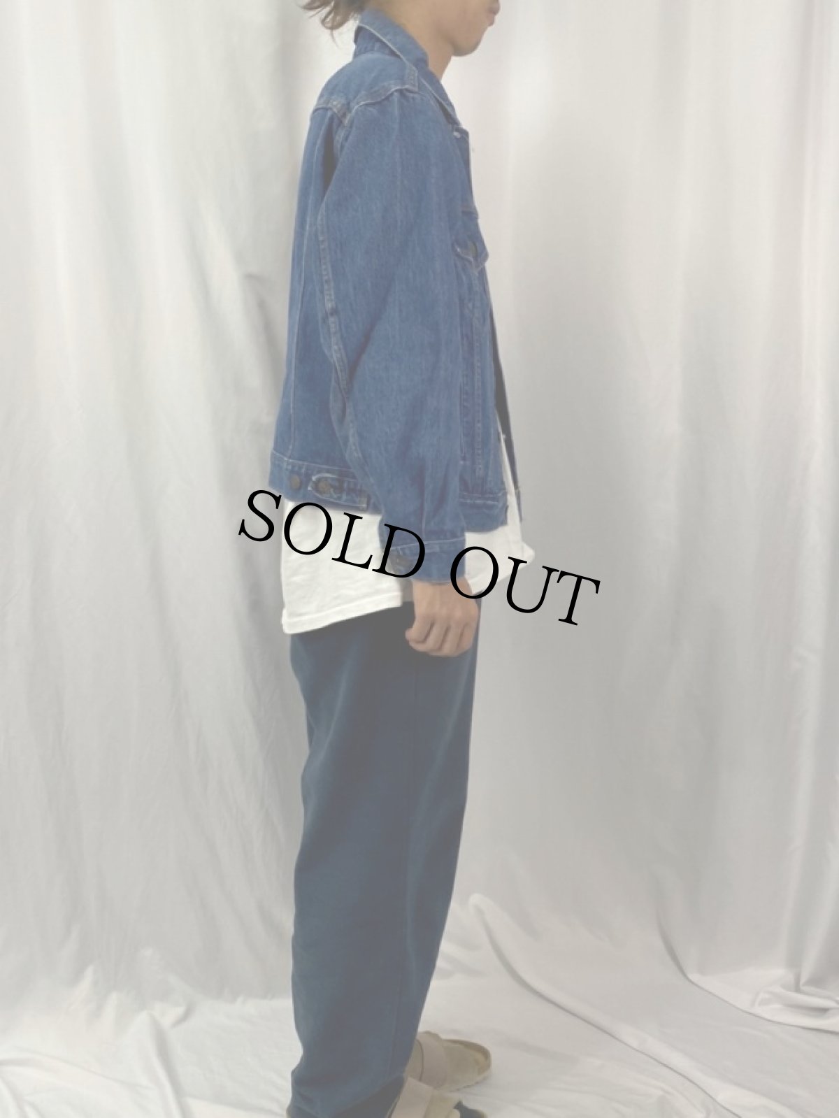 画像3: 80's Levi's 70506-0216 USA製 デニムジャケット 42 (3)