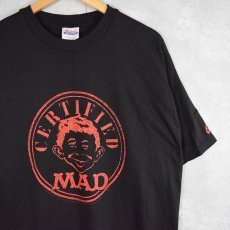 画像1: 2000's MAD "ALFRED E.NEUMAN" キャラクタープリントTシャツ L (1)