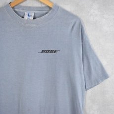 画像1: 〜90's BOSE USA製 音響機器メーカー ロゴプリントTシャツ L (1)