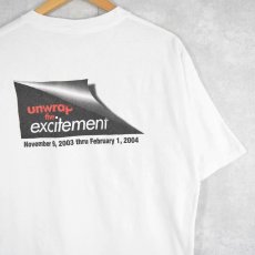 画像1: BOSE "unwrap the excitement" 音響機器メーカー ロゴプリントTシャツ XL DEADSTOCK (1)