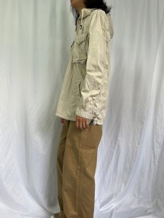 画像3: J.CREW "MILITARY Type" コットンアノラックパーカー L (3)