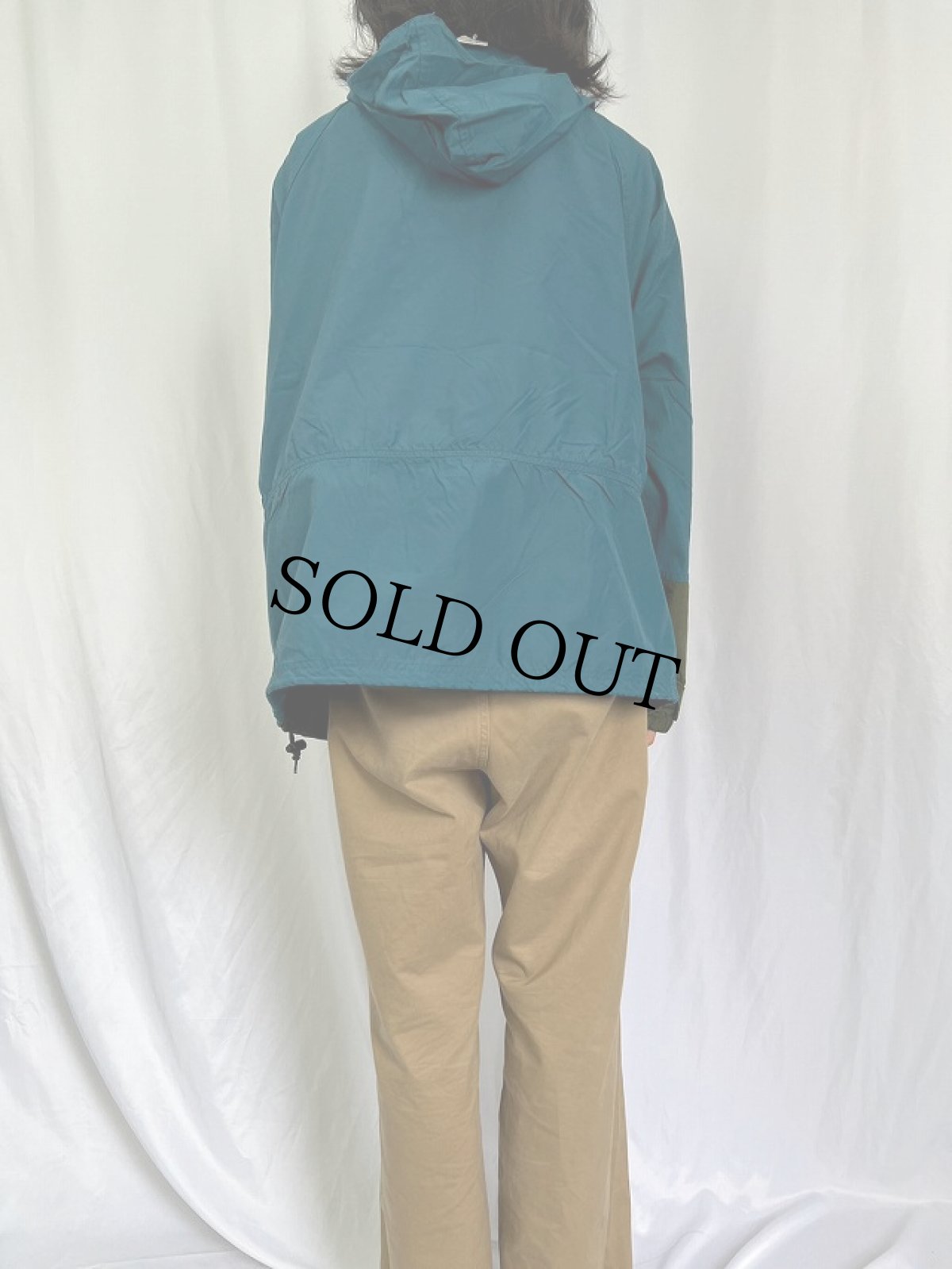 画像4: 70〜80's L.L.Bean ナイロンアノラックパーカー M (4)