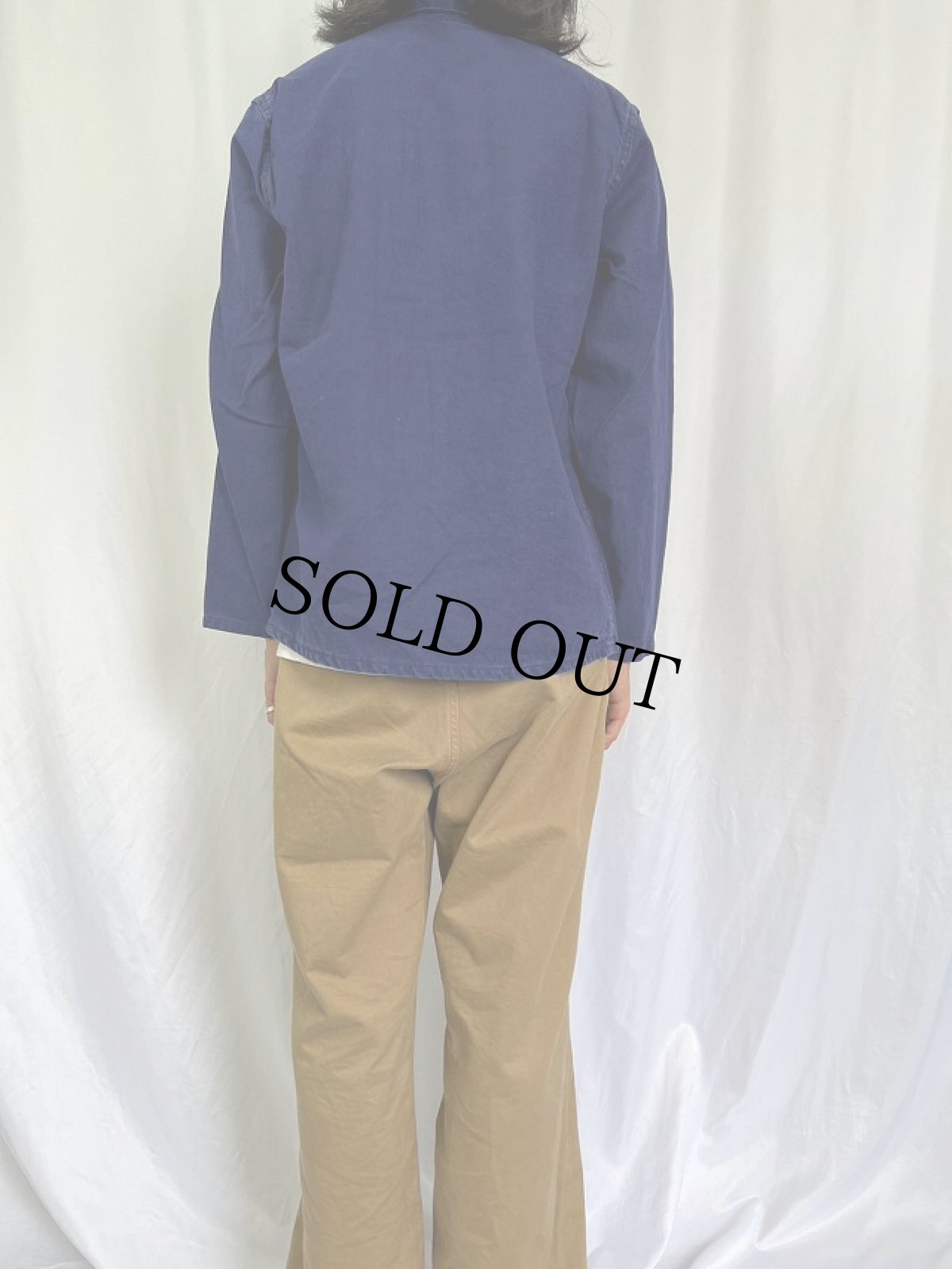 画像4: EURO コットンツイルカバーオール (4)