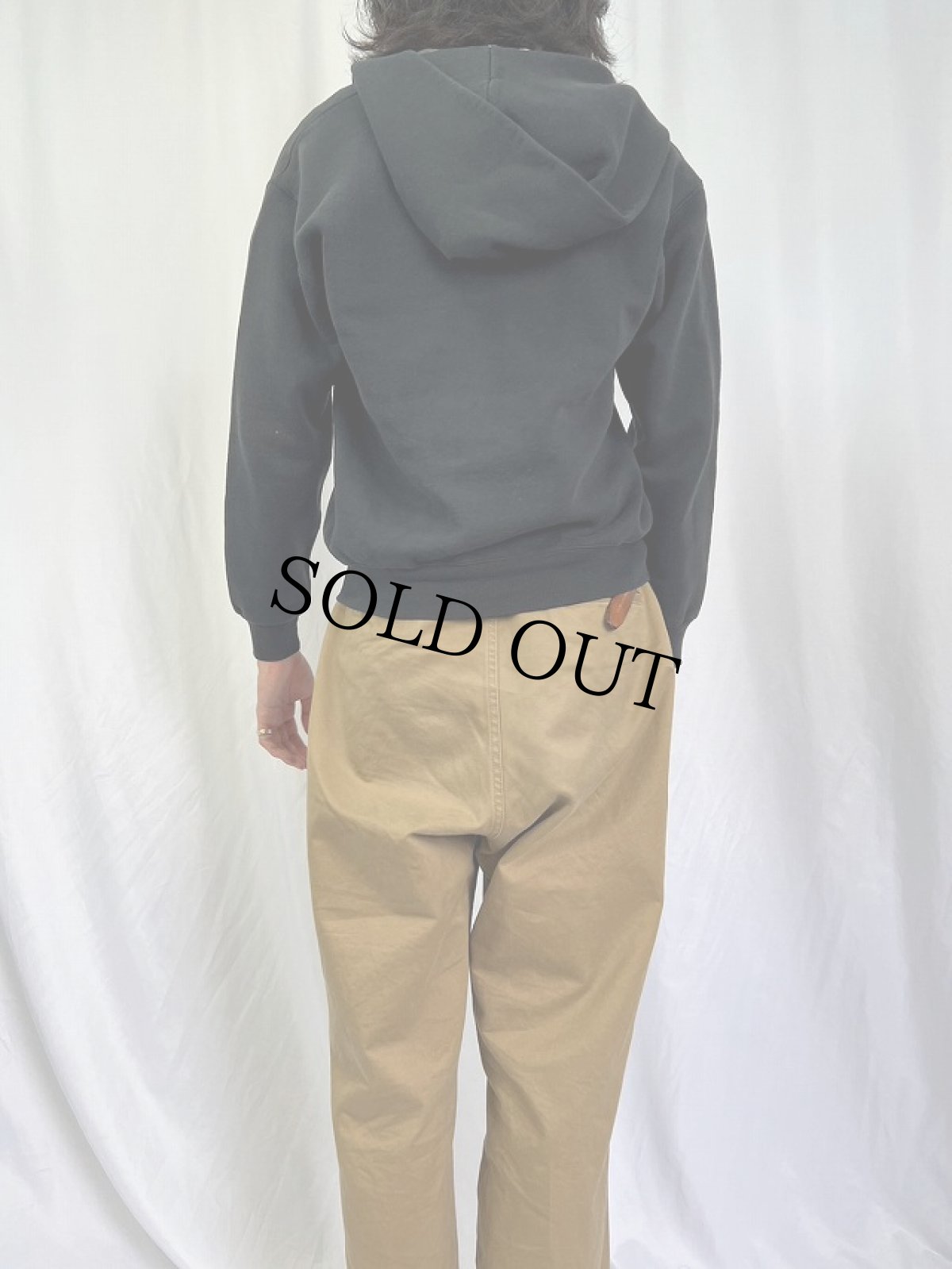 画像4: 80〜90's RUSSELL ATHLETIC USA製 フルジップパーカー M (4)