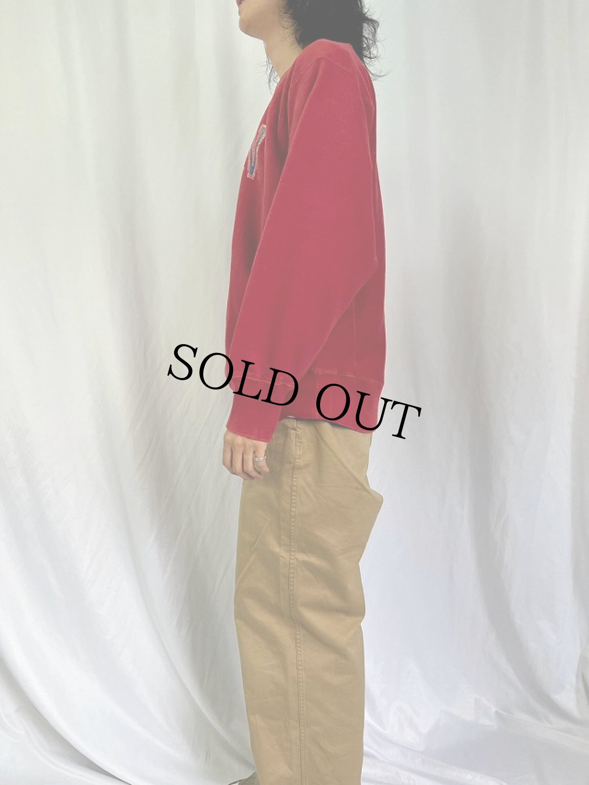 画像3: 80's Champion REVERSE WEAVE USA製 トリコタグ "PENN" プリントスウェット XL (3)