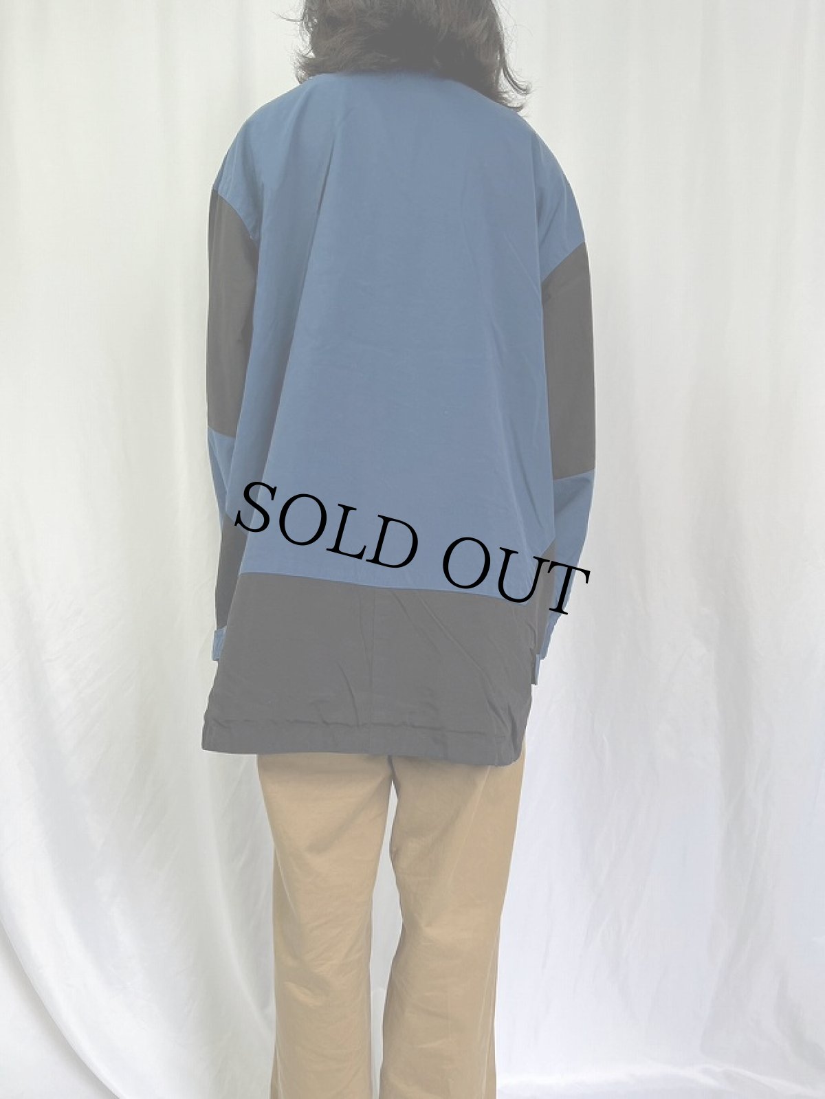 画像4: 90's〜 JANSPORT ナイロンアノラックパーカー M (4)