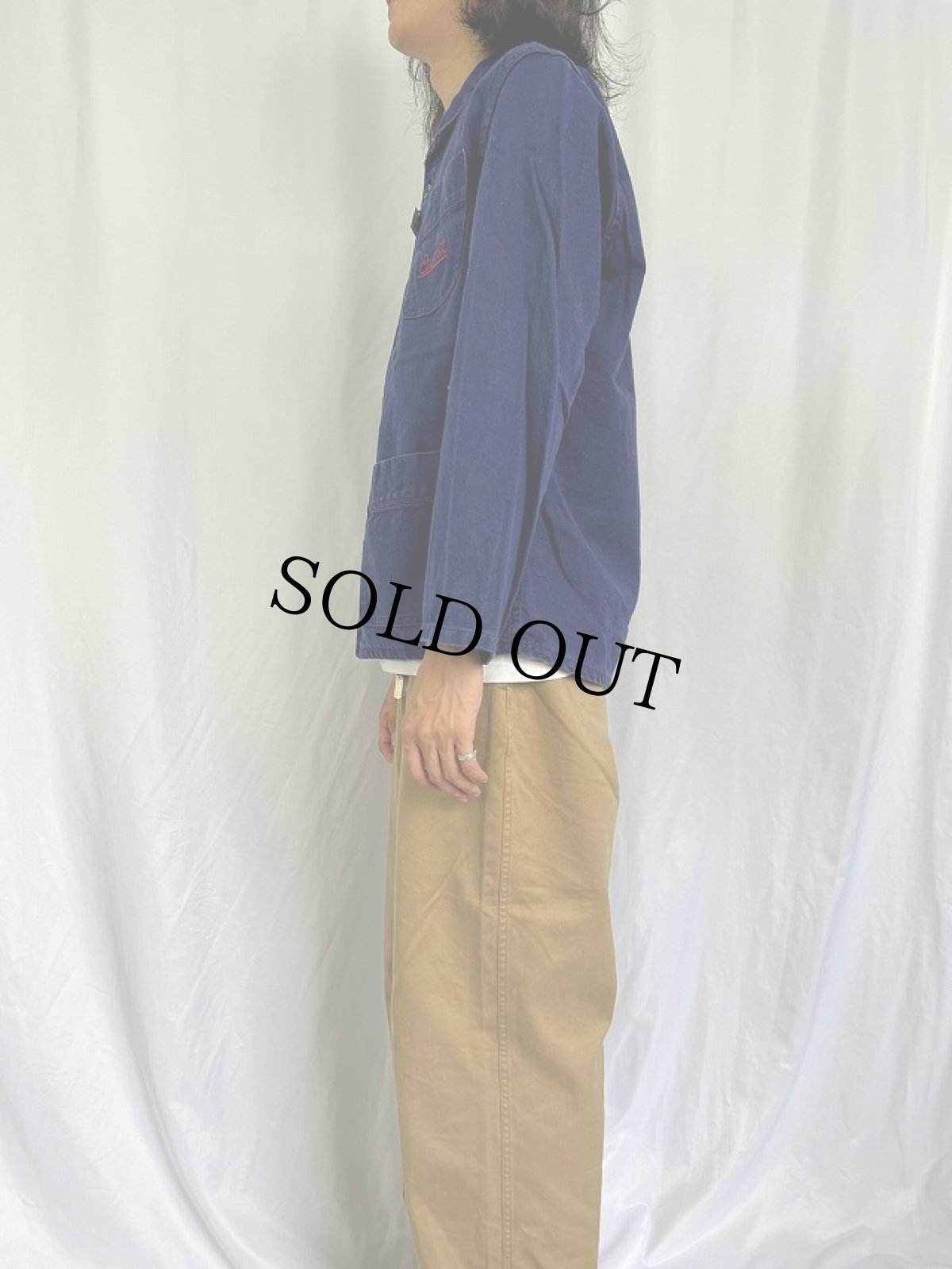 画像3: EURO コットンツイルカバーオール (3)