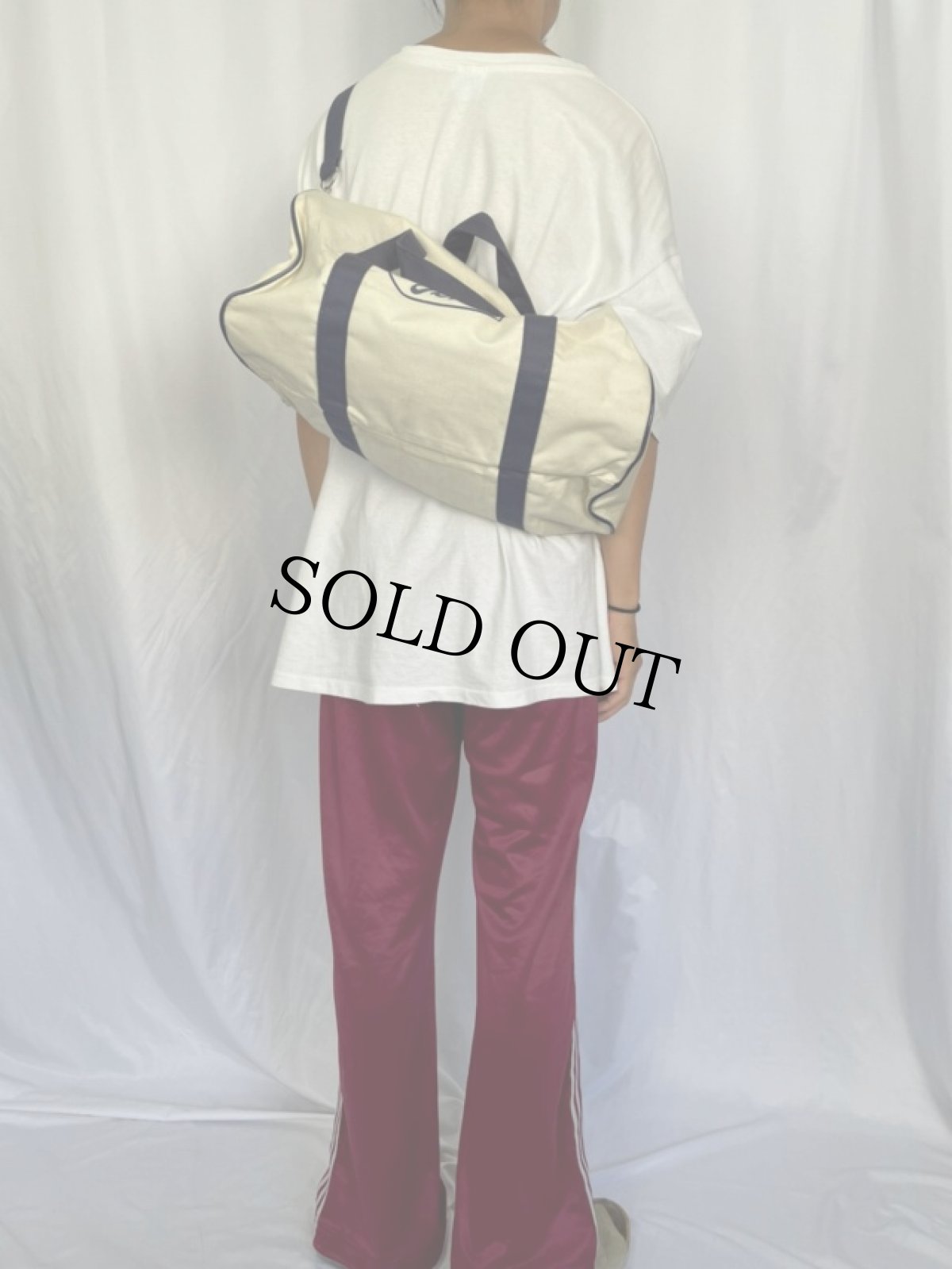 画像2: Ford 2WAY 企業ロゴプリント キャンバスボストンバッグ (2)