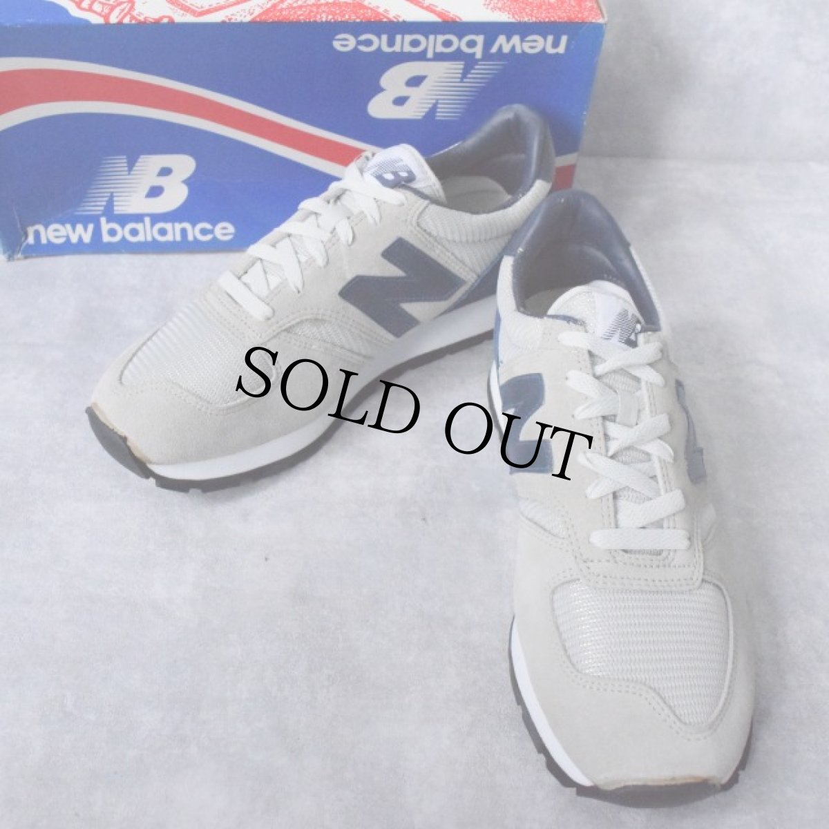 画像1: NEW BALANCE M660 ローカットスニーカー US10D 箱付き (1)