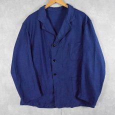 画像1: 【SALE】  60〜70's EURO モールスキン ワークジャケット (1)