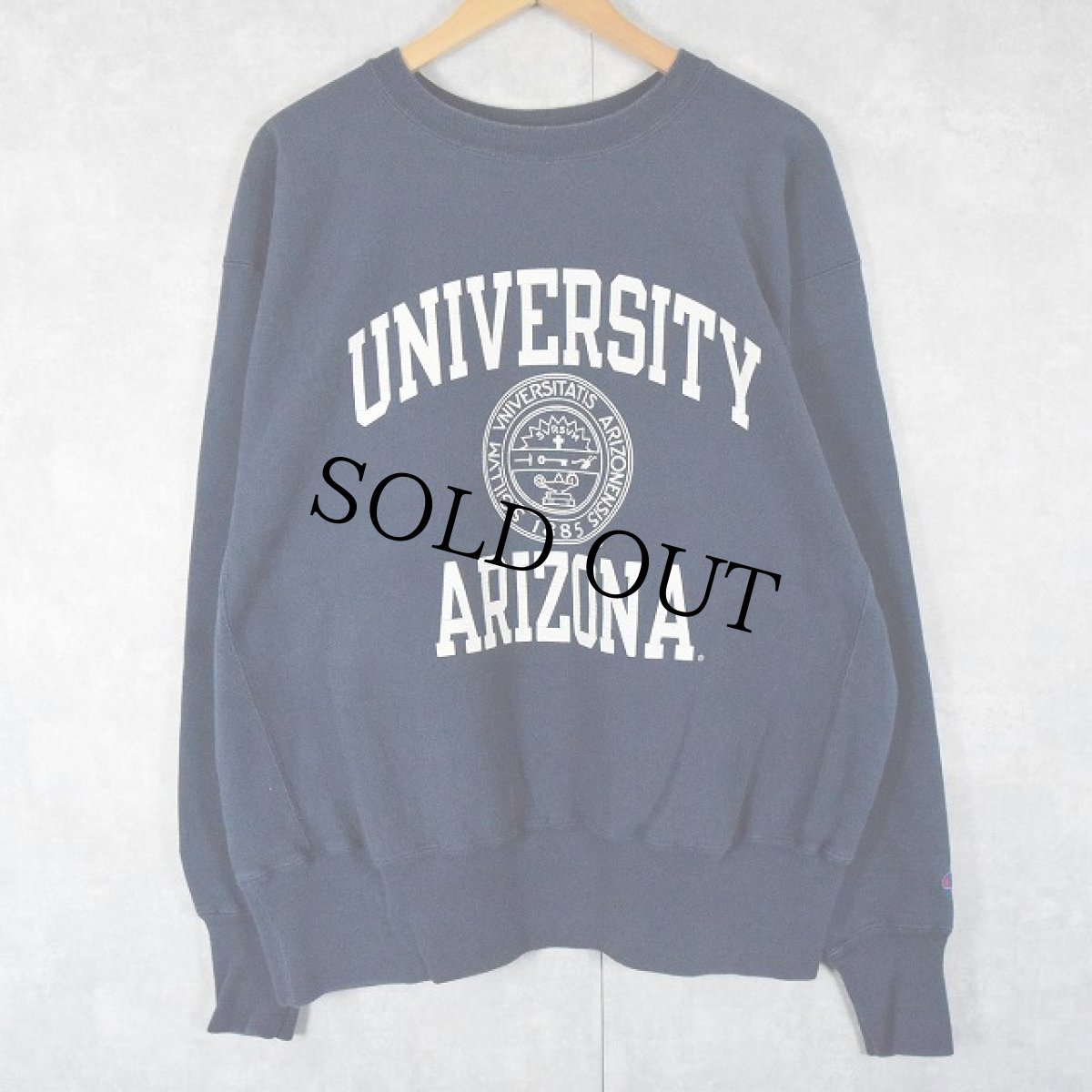 画像1: 90's Champion REVERSE WEAVE "UNIVERSITY ARIZONA" プリントスウェット (1)