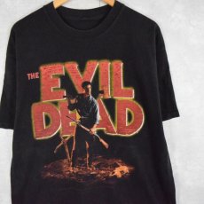 画像1: THE EVIL DEAD ホラー映画プリントTシャツ  (1)