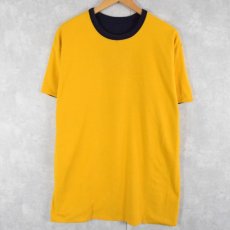 画像2: 80's Champion USA製 トリコタグ "DELASALLE" ダブルフェイス カレッジTシャツ XXL (2)