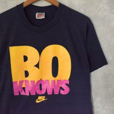 画像1: 90's NIKE USA製 "BO KNOWS"シリーズ プリントTシャツ XL (1)