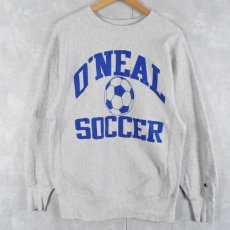 画像1: 90's Champion REVERSE WEAVE USA製 "O'NEAL SOCCER" プリントスウェット XL (1)