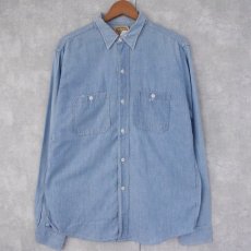 画像1: 50's Old Kentucky SANFORIZED シャンブレーシャツ  (1)