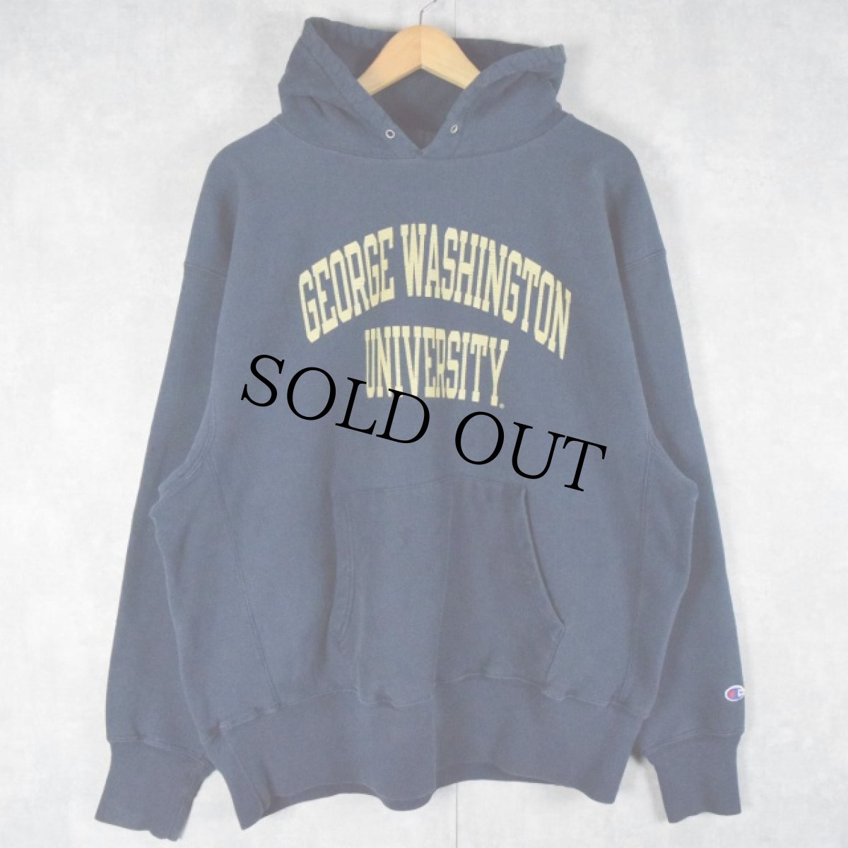 画像1: Champion REVERSE WEAVE "GEORGE WASHINGTON UNIVERSITY" XL (1)