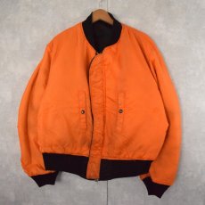 画像2: 90's〜 民間品 ALPHA INDUSTRIES,INC. MA-1 フライトジャケット LARGE (2)