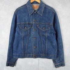 画像1: 80's Levi's 70505 USA製 デニムジャケット SIZE42 (1)