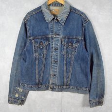 画像1: 60's LEVI'S 70505 BIGE USA製 デニムジャケット SIZE48 (1)