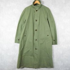 画像1: 【SALE】 50's French Army ゴム引き レインコート (1)