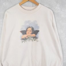 画像1: 90's Raffaello "二人の天使" パロディTシャツ  (1)