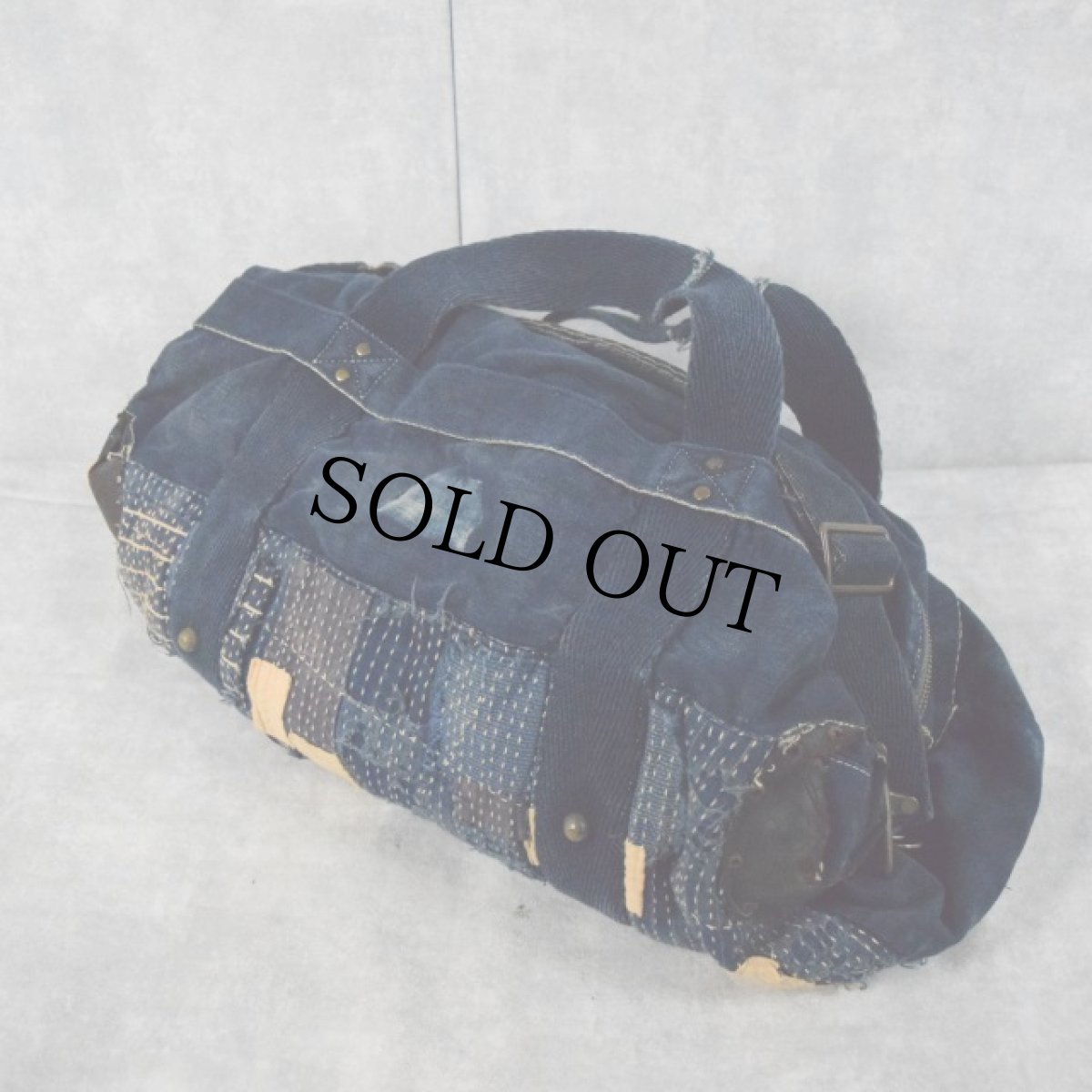 画像2: KAPITAL 刺し子バッグ (2)