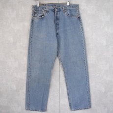 画像1: 90's Levi's 501 USA製 デニムパンツ W35 (1)