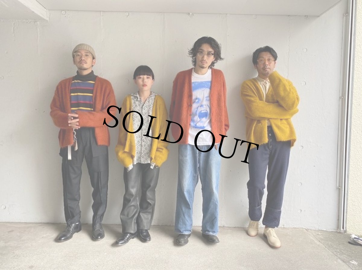 画像2: F.O.G. "Mohair Knit Wide Cardigan" Mustard SIZE L (2)