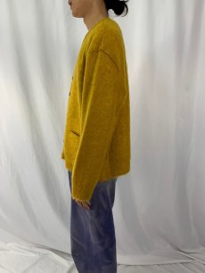 画像5: F.O.G. "Mohair Knit Wide Cardigan" Mustard SIZE M (5)