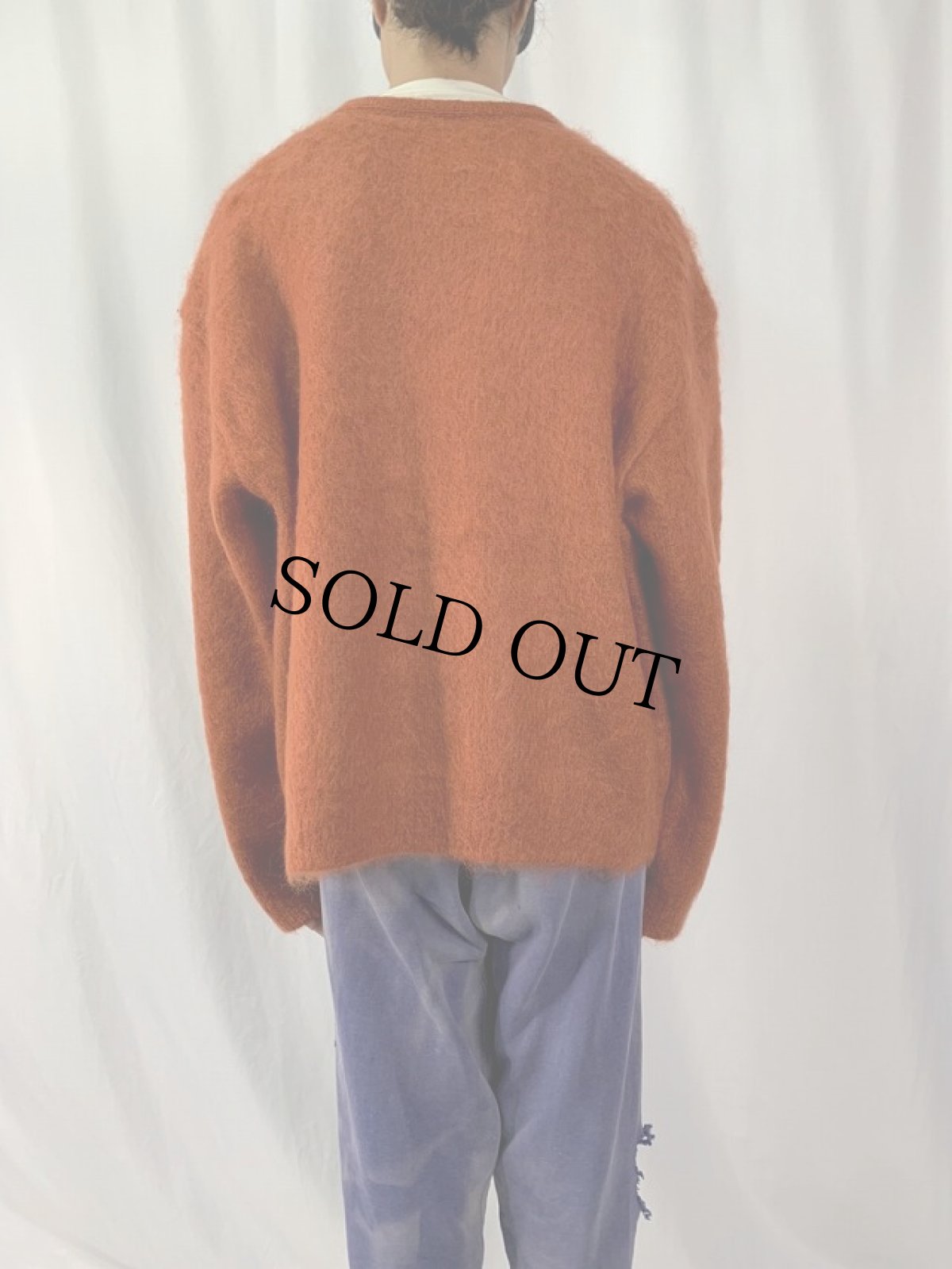 画像6: F.O.G. "Mohair Knit Wide Cardigan" Poppy SIZE L (6)