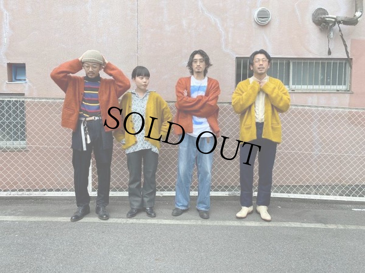 画像3: F.O.G. "Mohair Knit Wide Cardigan" Mustard SIZE L (3)