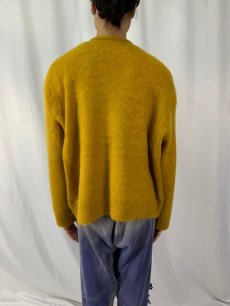 画像6: F.O.G. "Mohair Knit Wide Cardigan" Mustard SIZE M (6)