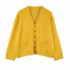 画像1: F.O.G. "Mohair Knit Wide Cardigan" Mustard SIZE L (1)