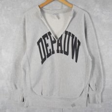 画像1: 90's Champion REVERSE WEAVE USA製 "DEPAUW" L (1)