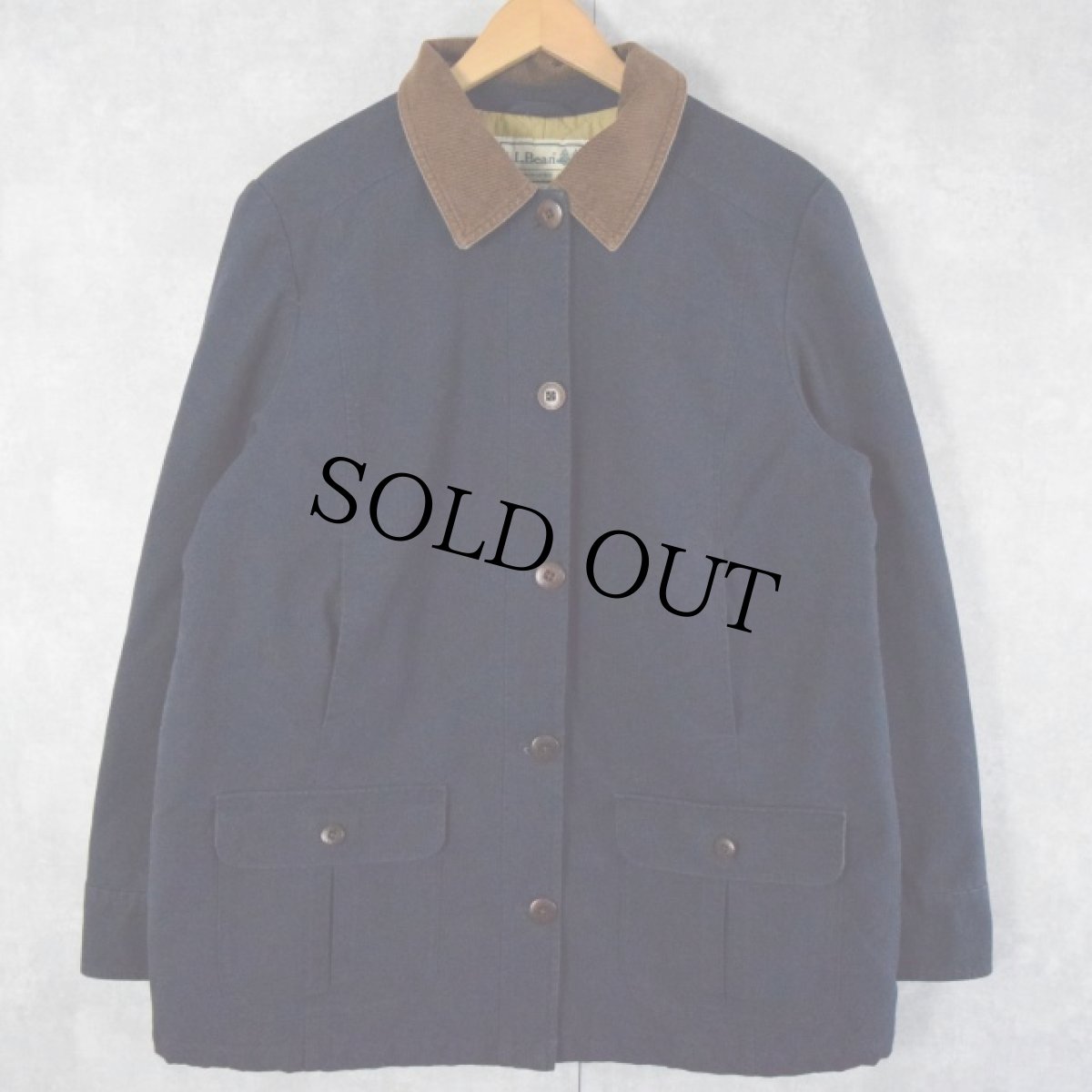 画像1: L.L.Bean 内キルティング ハンティングジャケット XL (1)