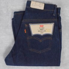 画像1: 80's Levi's 646 USA製 ベルボトム デニムパンツ フラッシャー付きDEADSTOCK W29 (1)