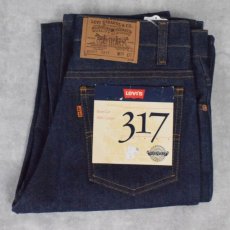 画像1: 80's Levi's 517  USA製 デニムパンツ フラッシャー付きDEADSTOCK W29 (1)