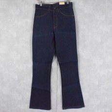 画像2: 80's Levi's 646 USA製 ベルボトム デニムパンツ フラッシャー付きDEADSTOCK W28 (2)