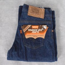 画像1: 70's Levi's 718-0216 STUDENT USA製 デニムパンツ フラッシャー付きDEADSTOCK W31 (1)