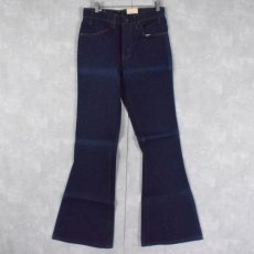 画像2: 80's Levi's 646 USA製 ベルボトム デニムパンツ フラッシャー付きDEADSTOCK W30 (2)