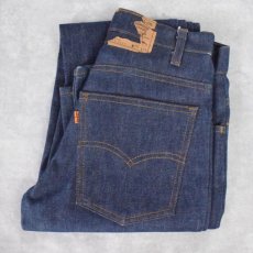 画像1: 80's Levi's 519-0217 USA製 デニムパンツ DEADSTOCK W30 (1)