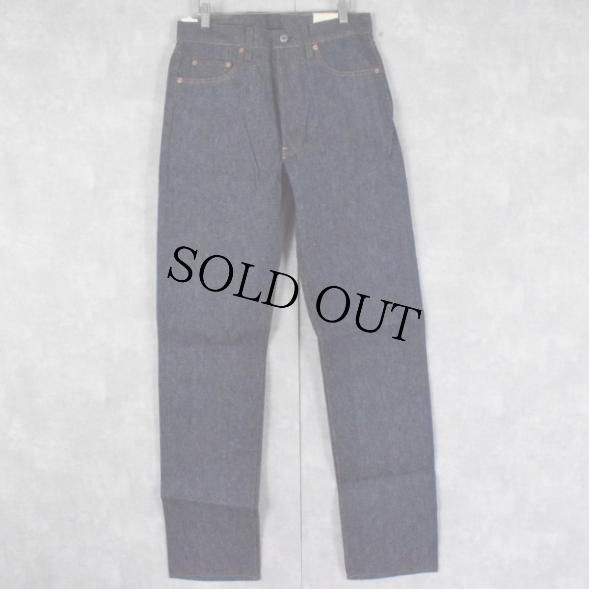 画像2: 80's Levi's 501 USA製 デニムパンツ フラッシャー付きDEADSTOCK W32 (2)