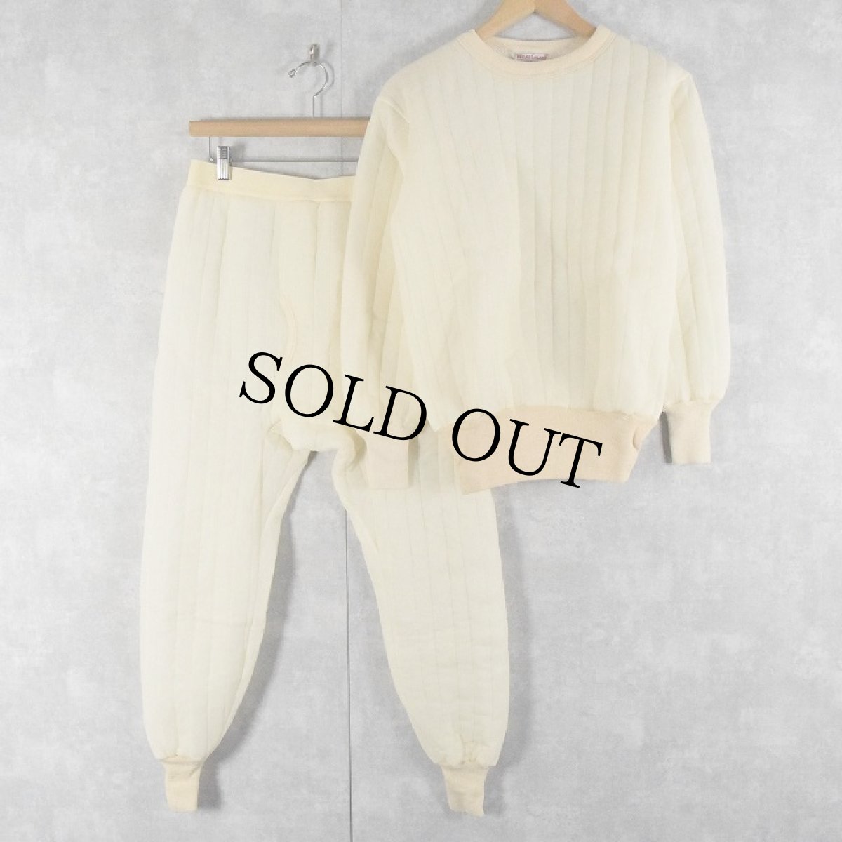 画像2: 80's Wear Guard USA製 中綿入り アンダーウェア SETUP DEADSTOCK L (2)