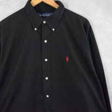 画像1: POLO Ralph Lauren "BLAKE" コットンボタンダウンシャツ XL (1)