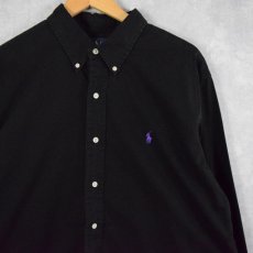 画像1: POLO Ralph Lauren "CLASSICFIT" コットンボタンダウンシャツ XL (1)